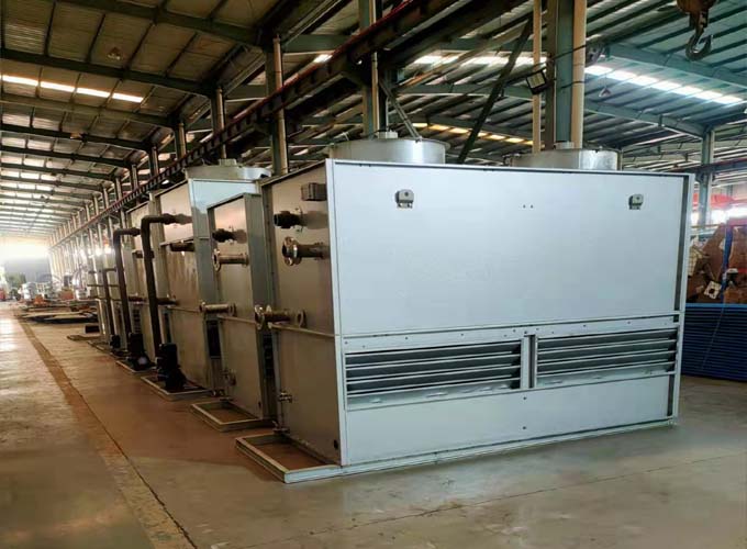 清洗閉式冷卻塔的方法